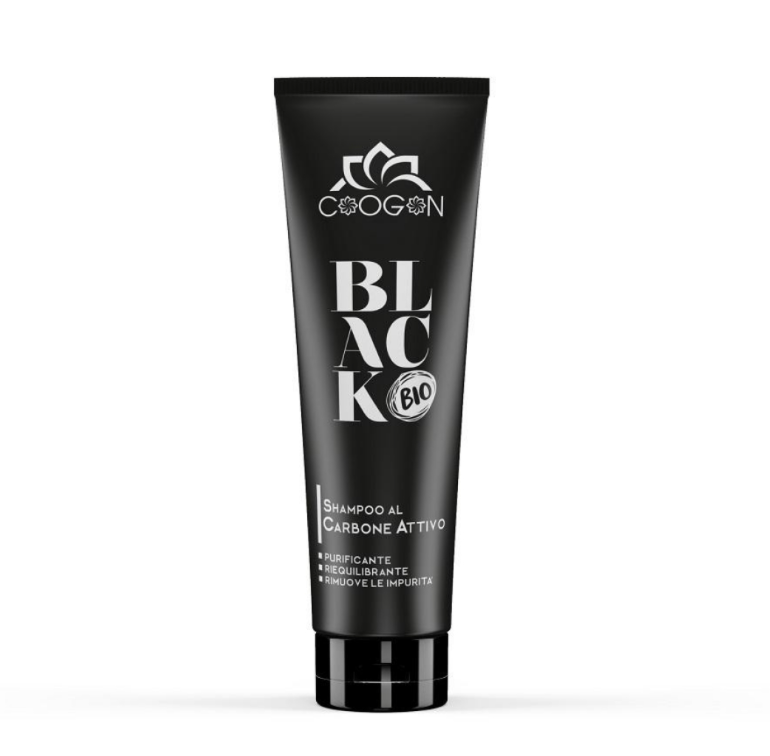Champô Black com carvão ativo