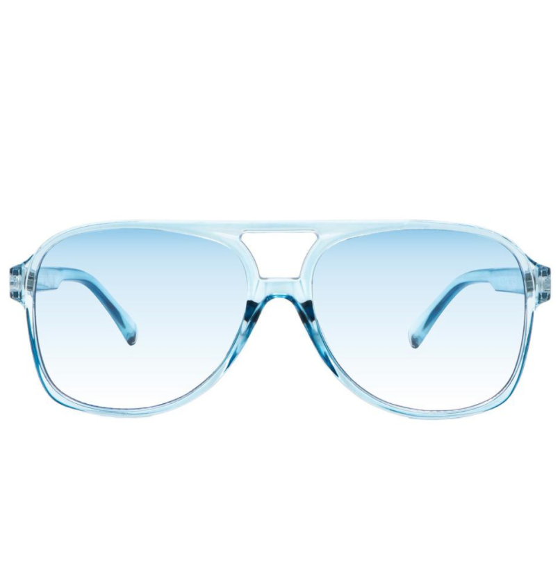 HELLBLAUE SONNENBRILLE