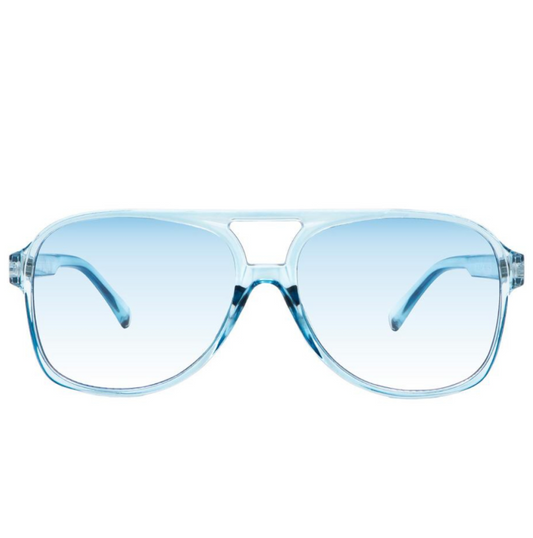 HELLBLAUE SONNENBRILLE