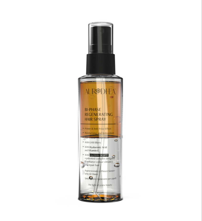 Spray Bifásico Regenerador para cabelo com Ácido hialurónico e Vitamina E