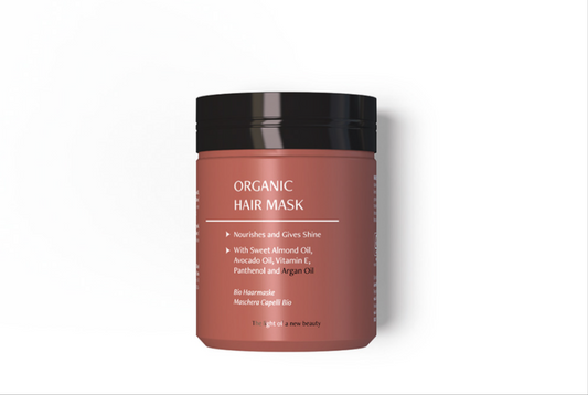 Máscara para o cabelo nutritiva com óleo de argão